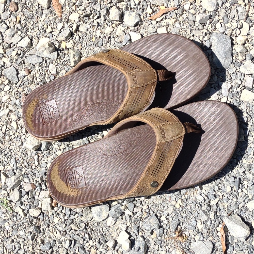 Reef flip flops size 10 mens